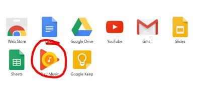 google play music extension